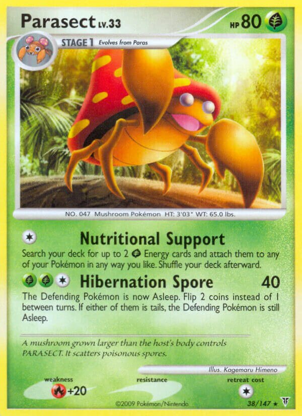 Parasect 038/153 — Supreme Victors (English Pokémon TCG card)