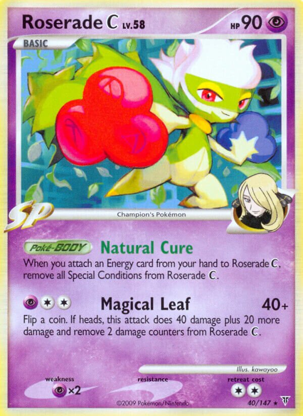 Roserade C 040/153 — Supreme Victors (English Pokémon TCG card)