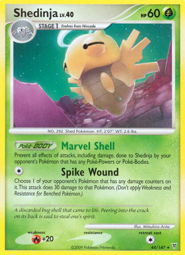 Shedinja 044/153 — Supreme Victors (English Pokémon TCG card)