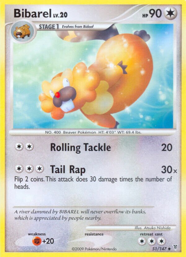 Bibarel 051/153 — Supreme Victors (English Pokémon TCG card)