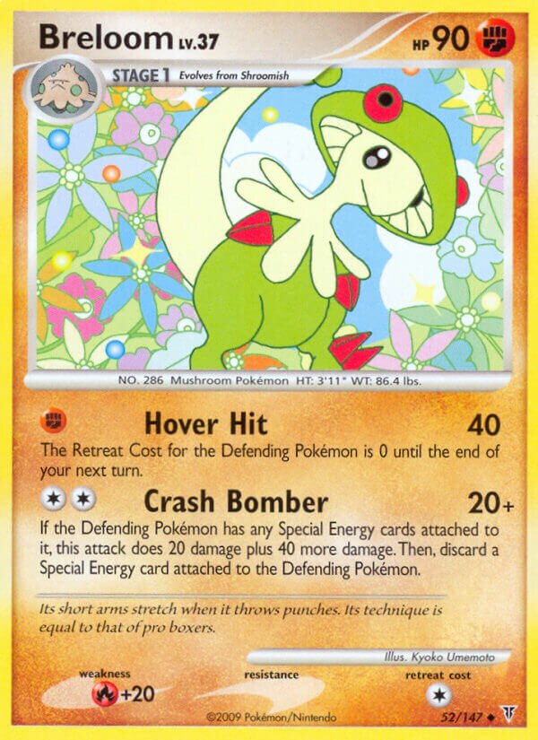 Breloom 052/153 — Supreme Victors (English Pokémon TCG card)
