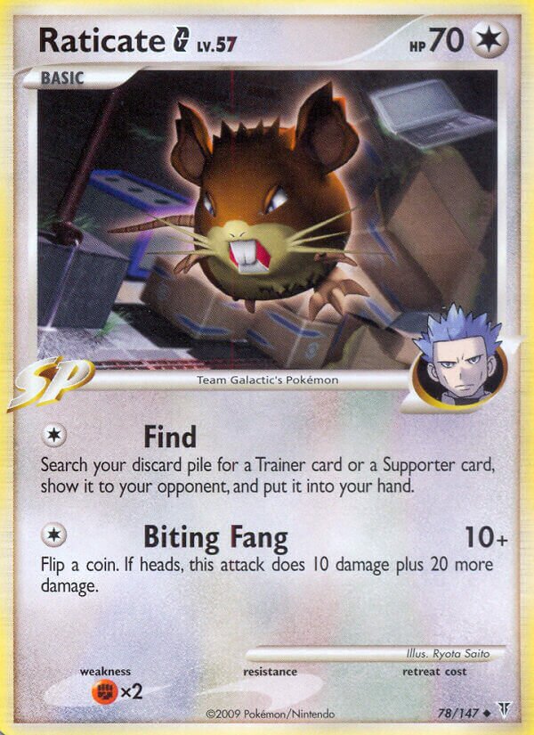Raticate G 078/153 — Supreme Victors (English Pokémon TCG card)