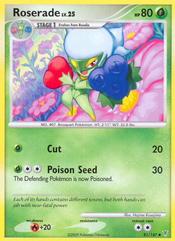 Roserade 081/153 — Supreme Victors (English Pokémon TCG card)