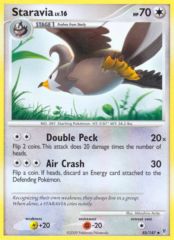 Staravia 085/153 — Supreme Victors (English Pokémon TCG card)
