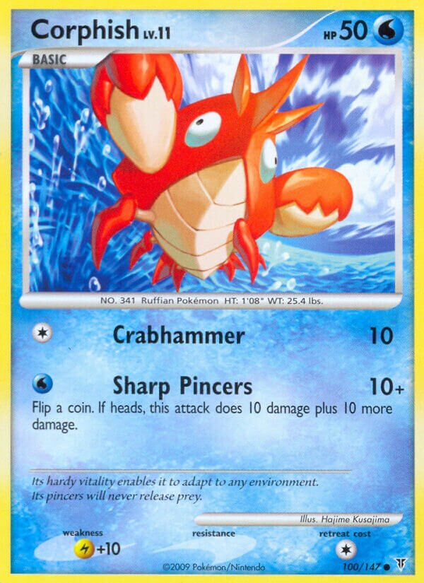 Corphish 100/153 — Supreme Victors (English Pokémon TCG card)