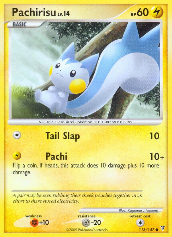 Pachirisu 118/153 — Supreme Victors (English Pokémon TCG card)