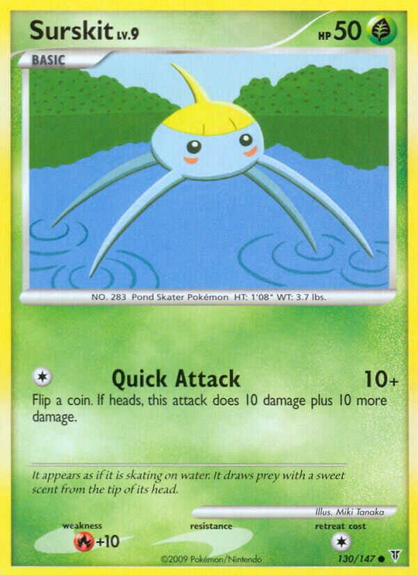 Surskit 130/153 — Supreme Victors (English Pokémon TCG card)