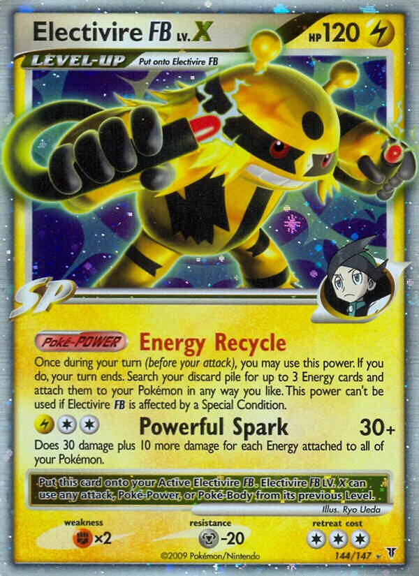 Electivire FB LV.X 144/153 — Supreme Victors (English Pokémon TCG card)