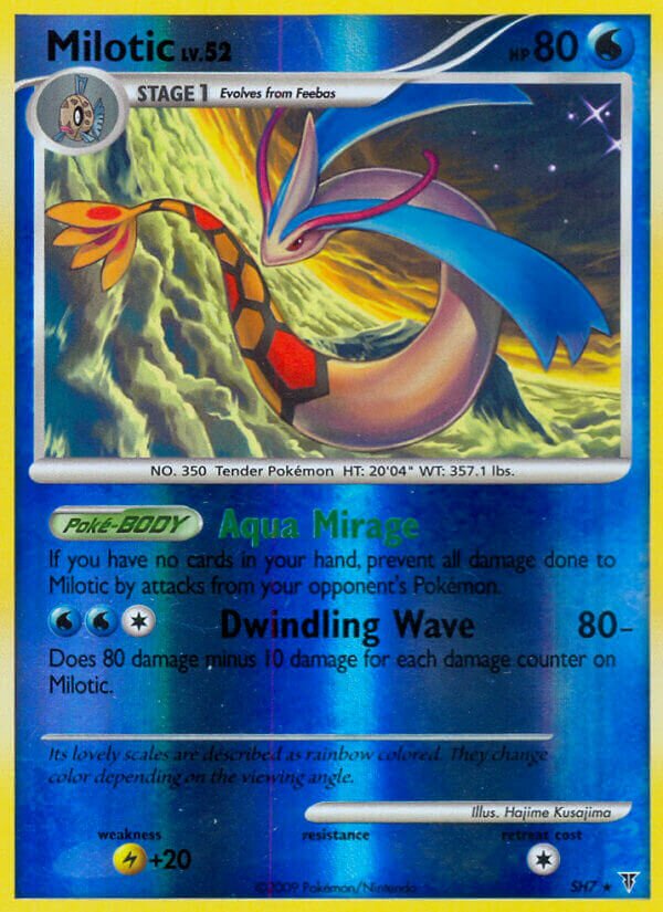 Milotic SH7 — Supreme Victors (English Pokémon TCG card)
