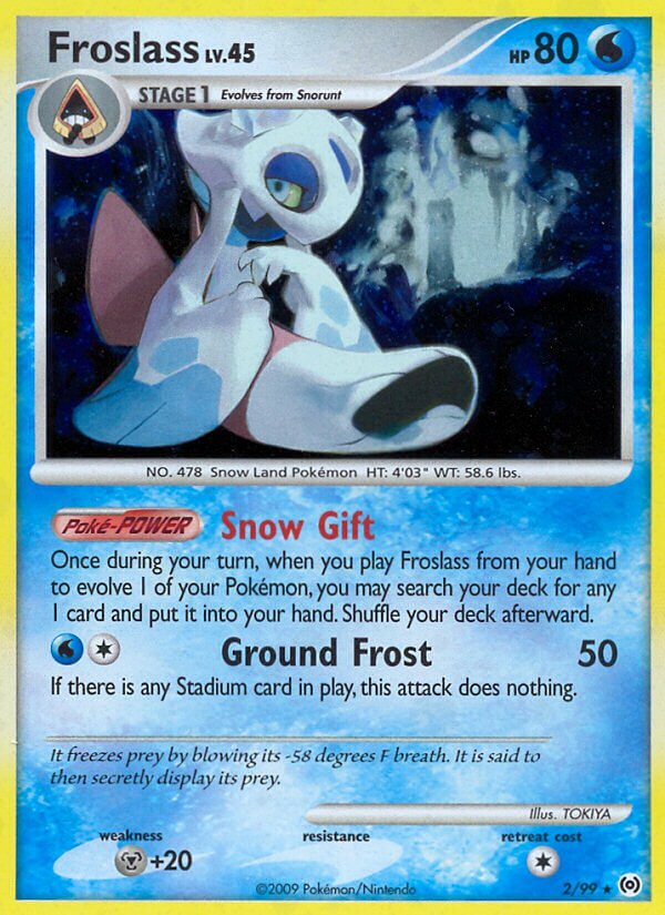 Froslass 002/111 — Arceus (English Pokémon TCG card)