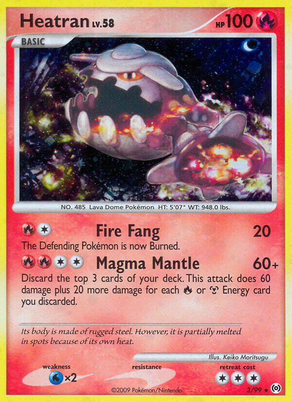 Heatran 003/111 — Arceus (English Pokémon TCG card)