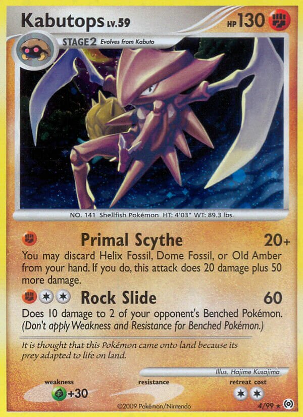 Kabutops 004/111 — Arceus (English Pokémon TCG card)