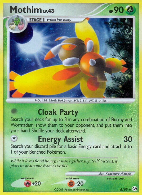 Mothim 006/111 — Arceus (English Pokémon TCG card)