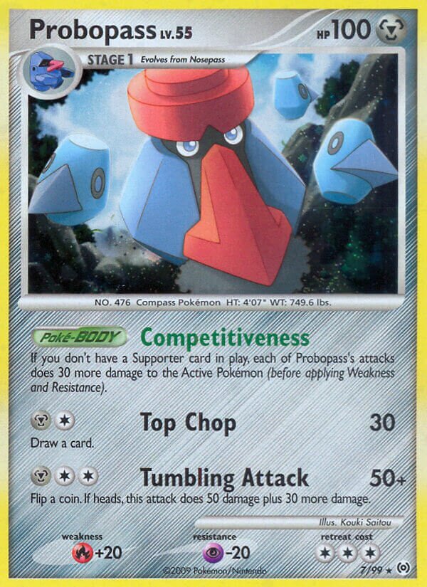 Probopass 007/111 — Arceus (English Pokémon TCG card)