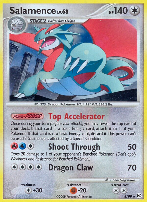 Salamence 008/111 — Arceus (English Pokémon TCG card)