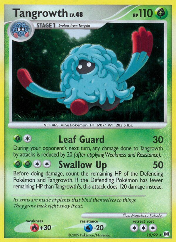 Tangrowth 010/111 — Arceus (English Pokémon TCG card)