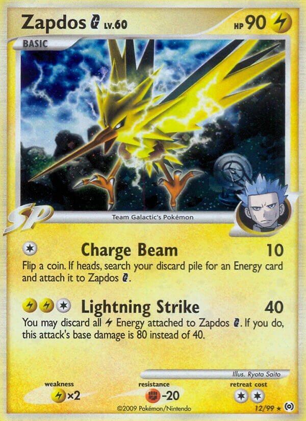 Zapdos G 012/111 — Arceus (English Pokémon TCG card)