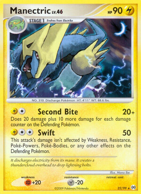 Manectric 022/111 — Arceus (English Pokémon TCG card)