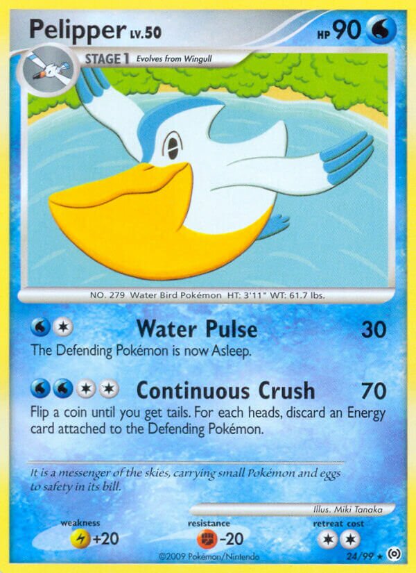 Pelipper 024/111 — Arceus (English Pokémon TCG card)