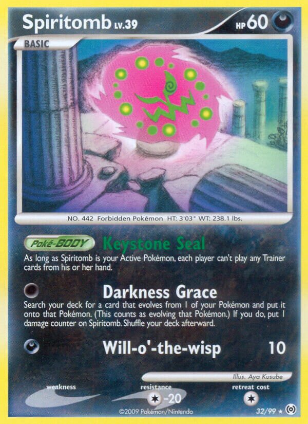 Spiritomb 032/111 — Arceus (English Pokémon TCG card)