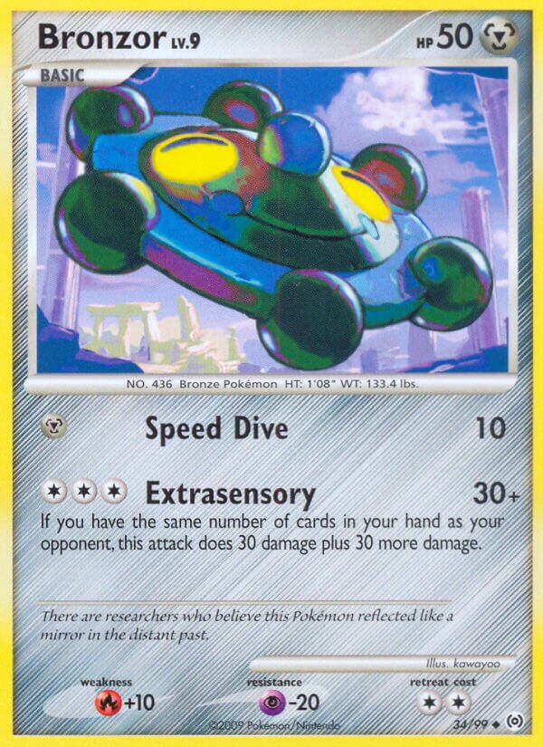 Bronzor 034/111 — Arceus (English Pokémon TCG card)