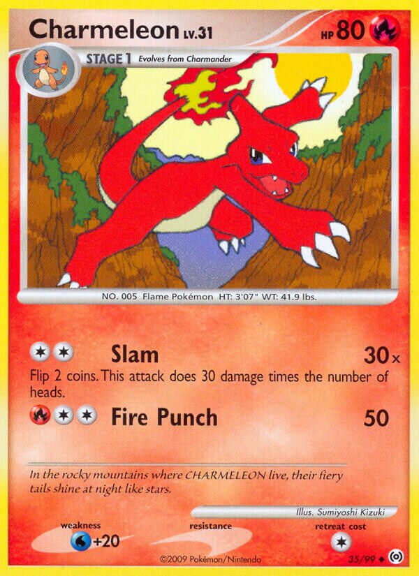 Charmeleon 035/111 — Arceus (English Pokémon TCG card)