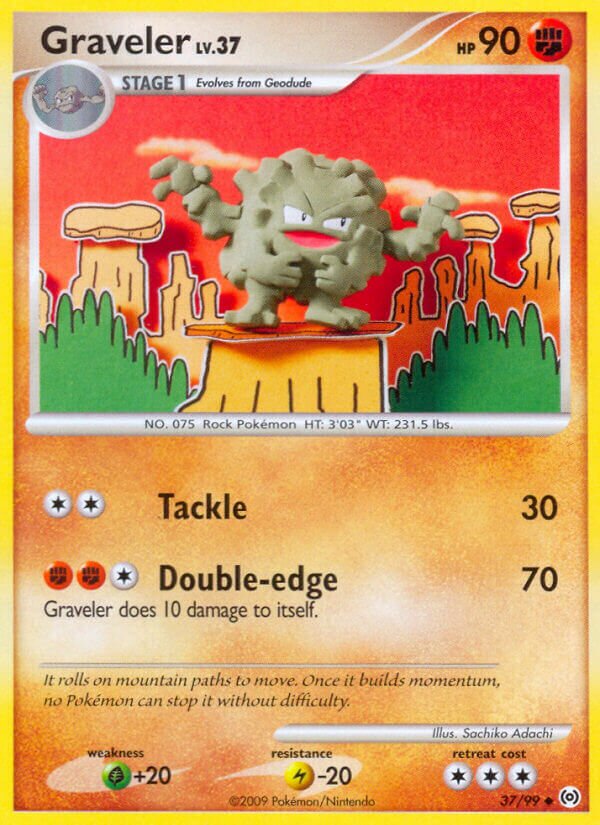 Graveler 037/111 — Arceus (English Pokémon TCG card)