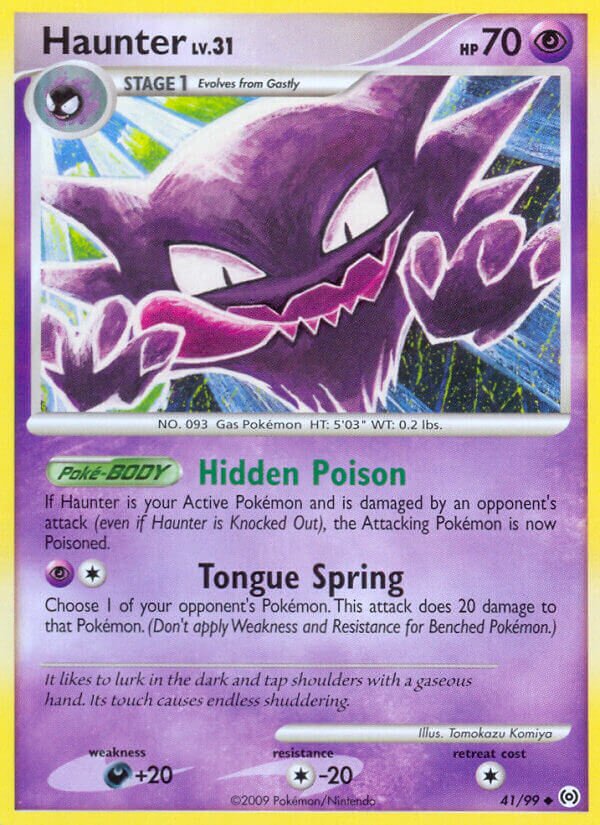 Haunter 041/111 — Arceus (English Pokémon TCG card)