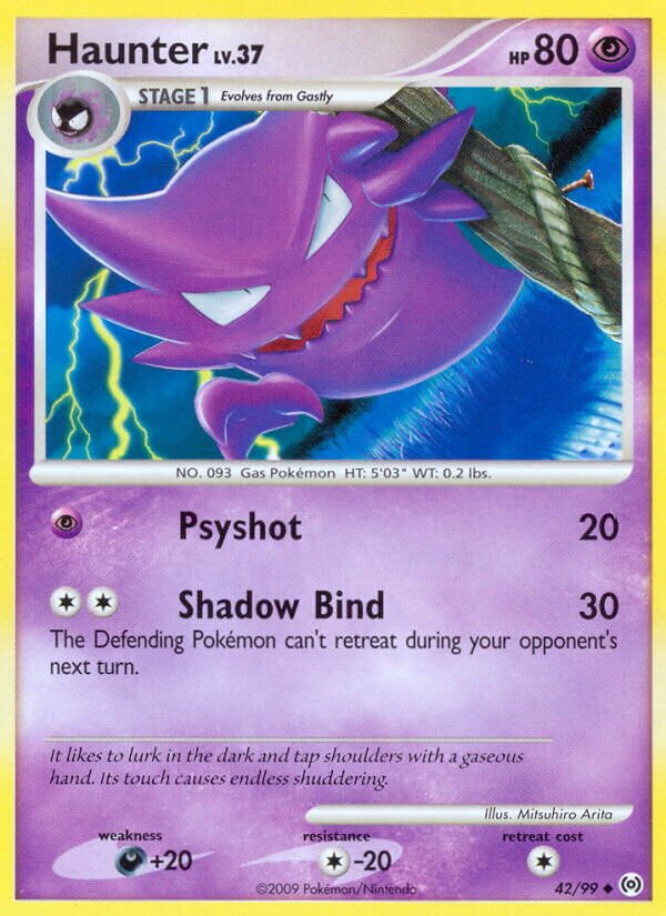Haunter 042/111 — Arceus (English Pokémon TCG card)