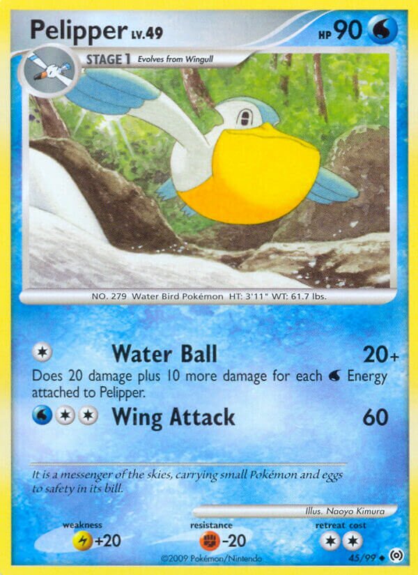 Pelipper 045/111 — Arceus (English Pokémon TCG card)