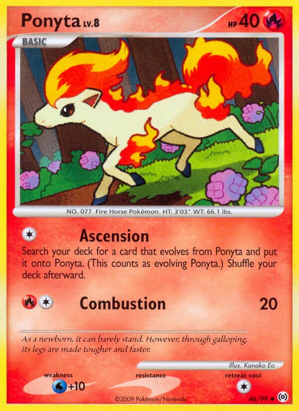 Ponyta 046/111 — Arceus (English Pokémon TCG card)