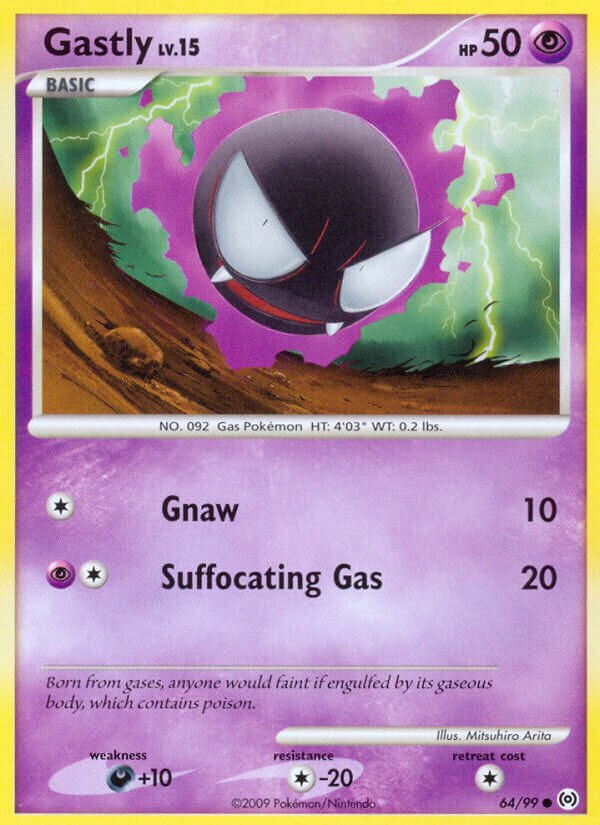 Gastly 064/111 — Arceus (English Pokémon TCG card)
