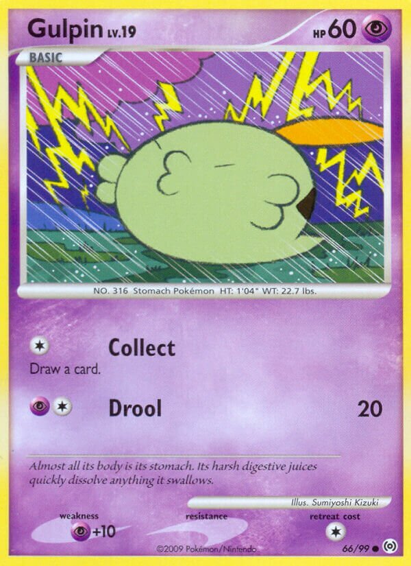 Gulpin 066/111 — Arceus (English Pokémon TCG card)