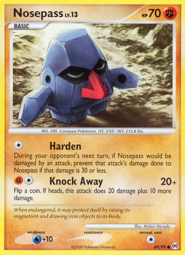 Nosepass 069/111 — Arceus (English Pokémon TCG card)