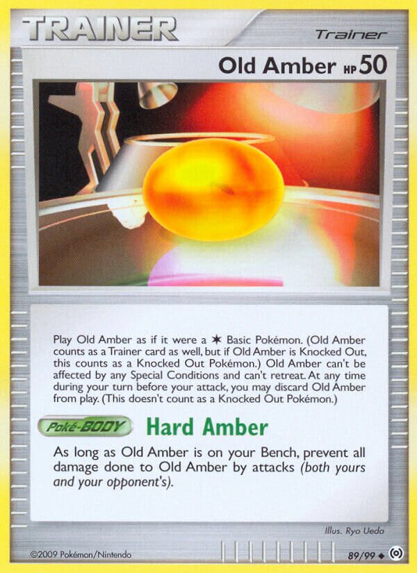 Old Amber 089/111 — Arceus (English Pokémon TCG card)