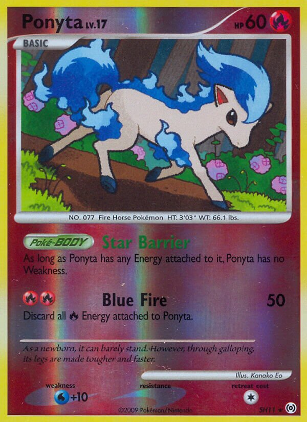 Ponyta SH11 — Arceus (English Pokémon TCG card)