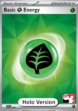 Basic Grass Energy 009 — Play! Pokémon Prize Pack Series Seven (English Pokémon TCG card)