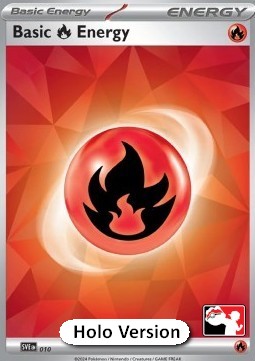 Basic Fire Energy 010 — Play! Pokémon Prize Pack Series Seven (English Pokémon TCG card)
