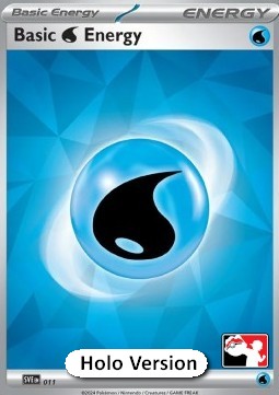Basic Water Energy 011 — Play! Pokémon Prize Pack Series Seven (English Pokémon TCG card)