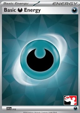 Basic Darkness Energy 015 — Play! Pokémon Prize Pack Series Seven (English Pokémon TCG card)