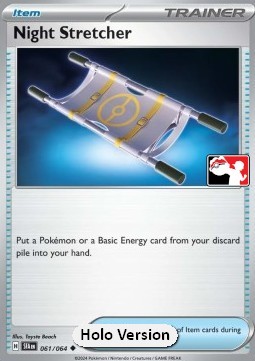Night Stretcher 061 — Play! Pokémon Prize Pack Series Seven (English Pokémon TCG card)
