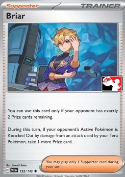 Briar 132 — Play! Pokémon Prize Pack Series Seven (English Pokémon TCG card)