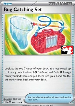 Bug Catching Set 143 — Play! Pokémon Prize Pack Series Seven (English Pokémon TCG card)