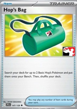 Hop's Bag 147 — Play! Pokémon Prize Pack Series Seven (English Pokémon TCG card)