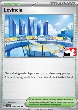 Levincia 150 — Play! Pokémon Prize Pack Series Seven (English Pokémon TCG card)