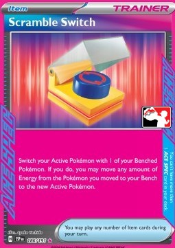Scramble Switch 186 — Play! Pokémon Prize Pack Series Seven (English Pokémon TCG card)