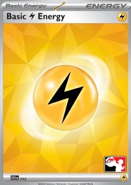 Basic Lightning Energy 012 — Play! Pokémon Prize Pack Series Six (English Pokémon TCG card)