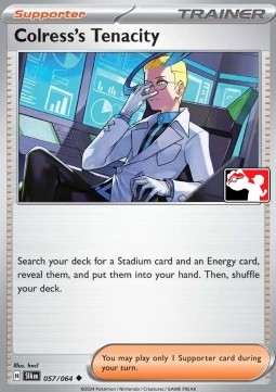 Colress's Tenacity 057 — Play! Pokémon Prize Pack Series Six (English Pokémon TCG card)