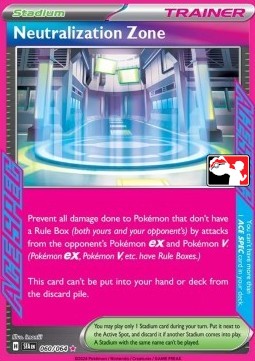 Neutralization Zone 060 — Play! Pokémon Prize Pack Series Six (English Pokémon TCG card)