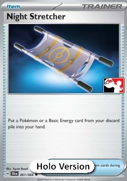 Night Stretcher 061 — Play! Pokémon Prize Pack Series Six (English Pokémon TCG card)